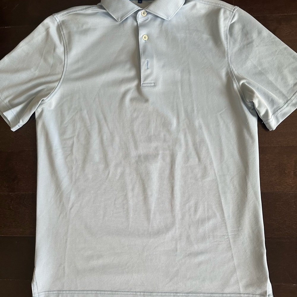 Men's Light Blue Polo Shirt